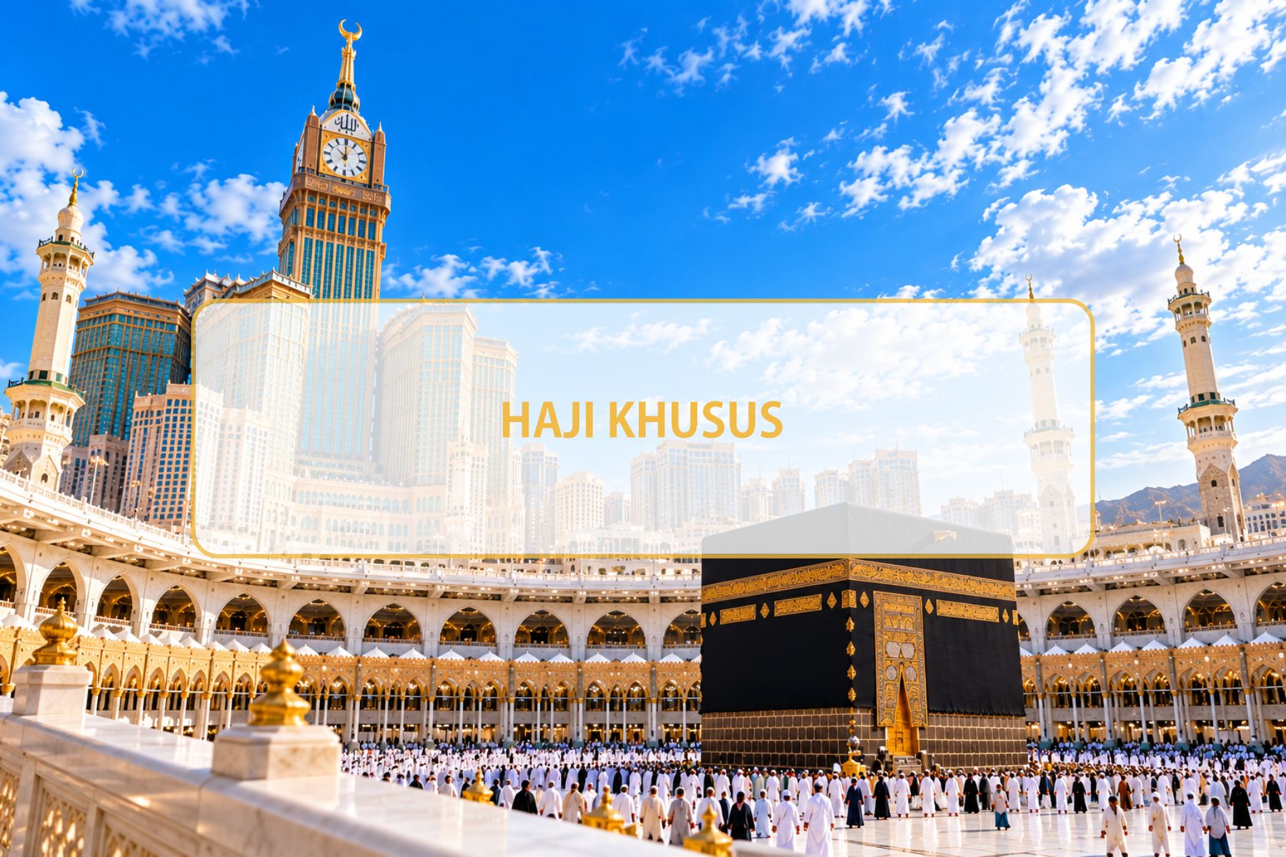 HAJI KHUSUS, WAKTU TUNGGU RESMI 7-8 TAHUN