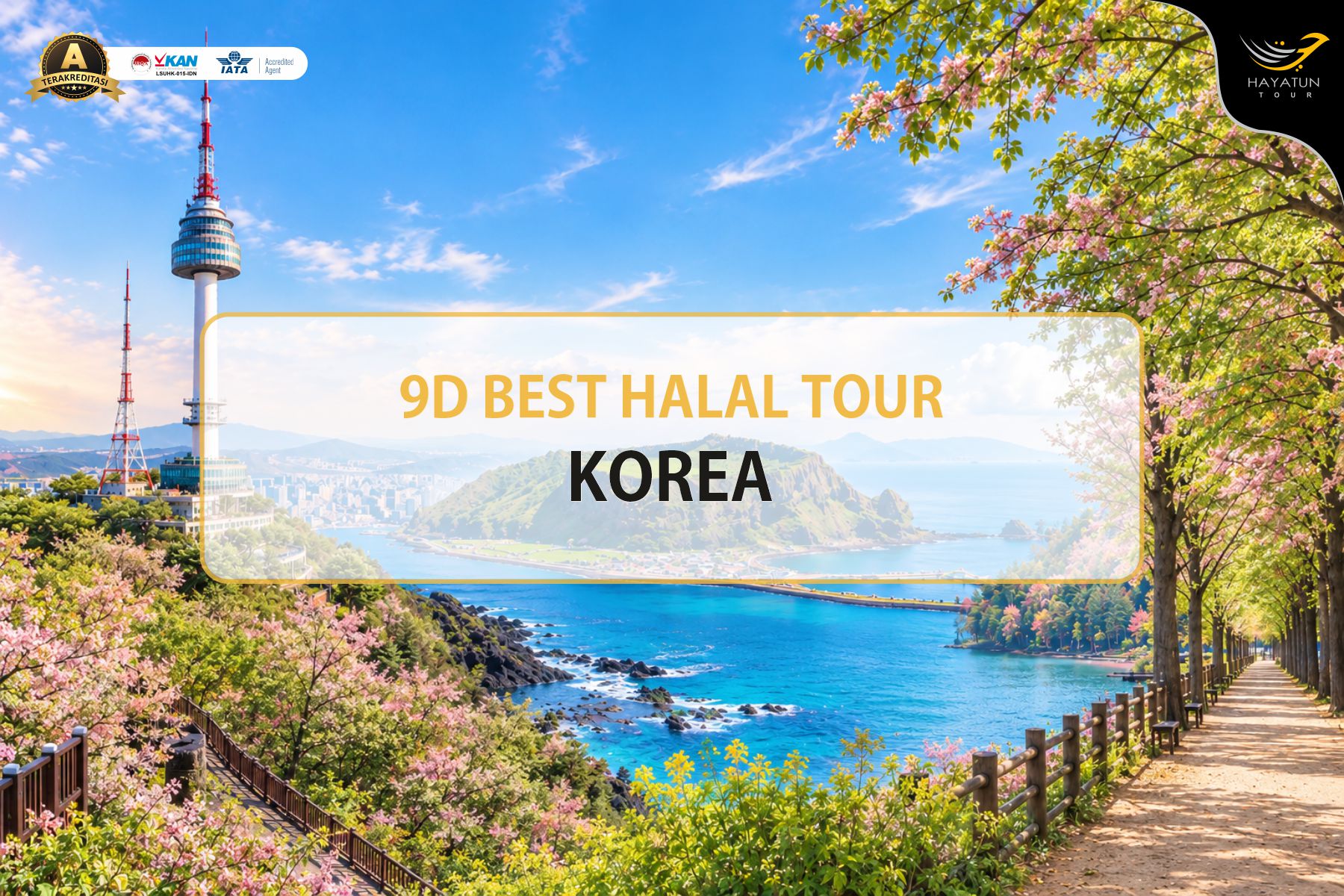 9D BEST HALAL TOUR KOREA
