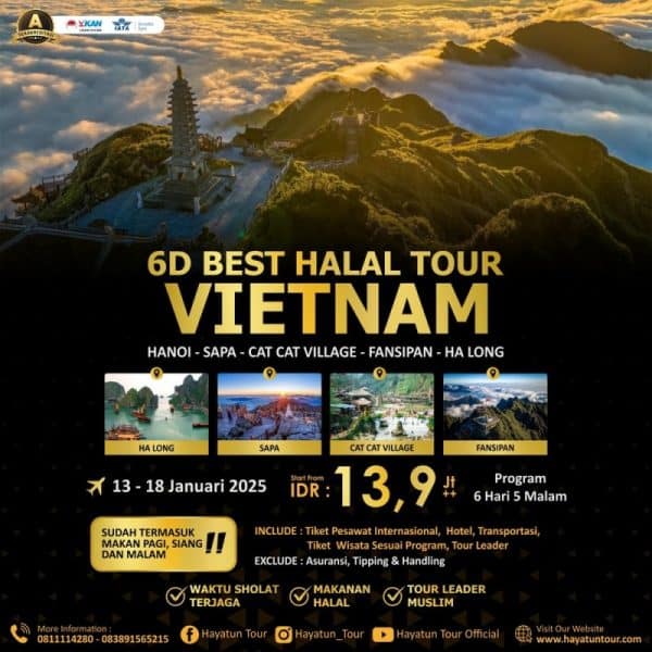 6D Vietnam Best Halal Tour