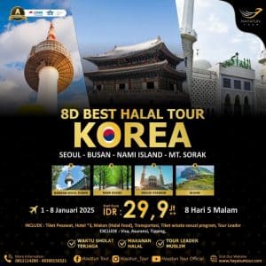 best halal tour korea