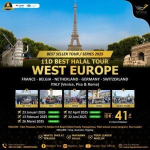 best halal tour west europe