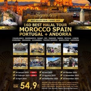 16D Best Halal Tour Morocco Spain Portugal Andorra