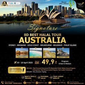 8D Best Halal Tour Australia