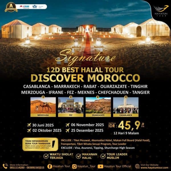 12D Best Halal Tour Discover Morocco