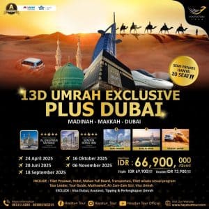 13D Umroh Exclusive Plus Dubai