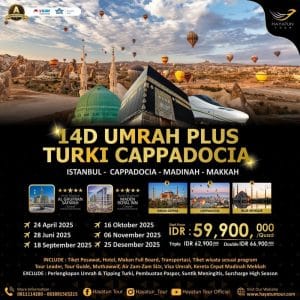 14D Umroh Plus Turki Cappadocia